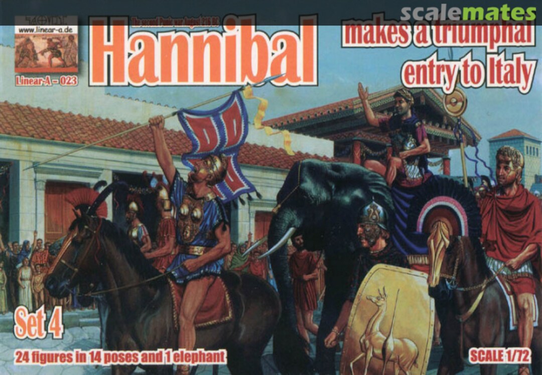 Boxart Hannibal makes a Triumphal Entry to Italy (Set 4) 023 Linear-a