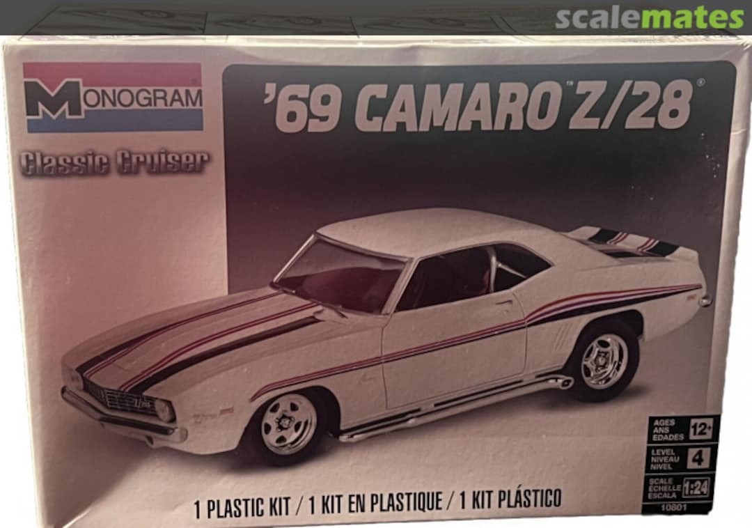 Boxart '69 Camaro Z/28 10801 Monogram
