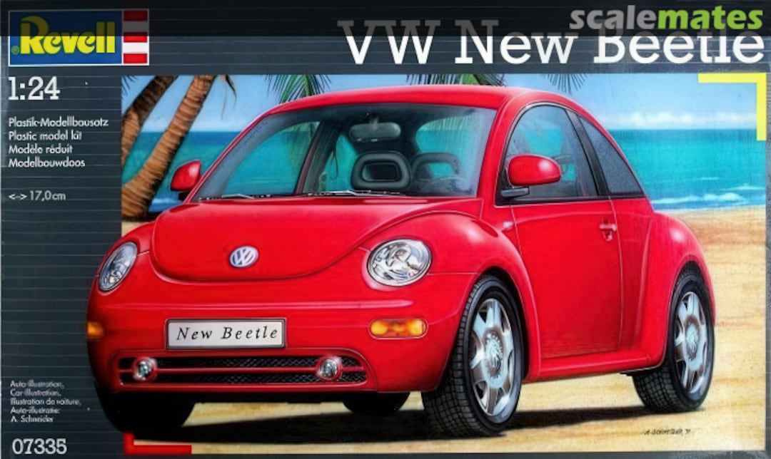 Boxart VW New Beetle 07335 Revell Boxart VW New Beetle 07335 Revell