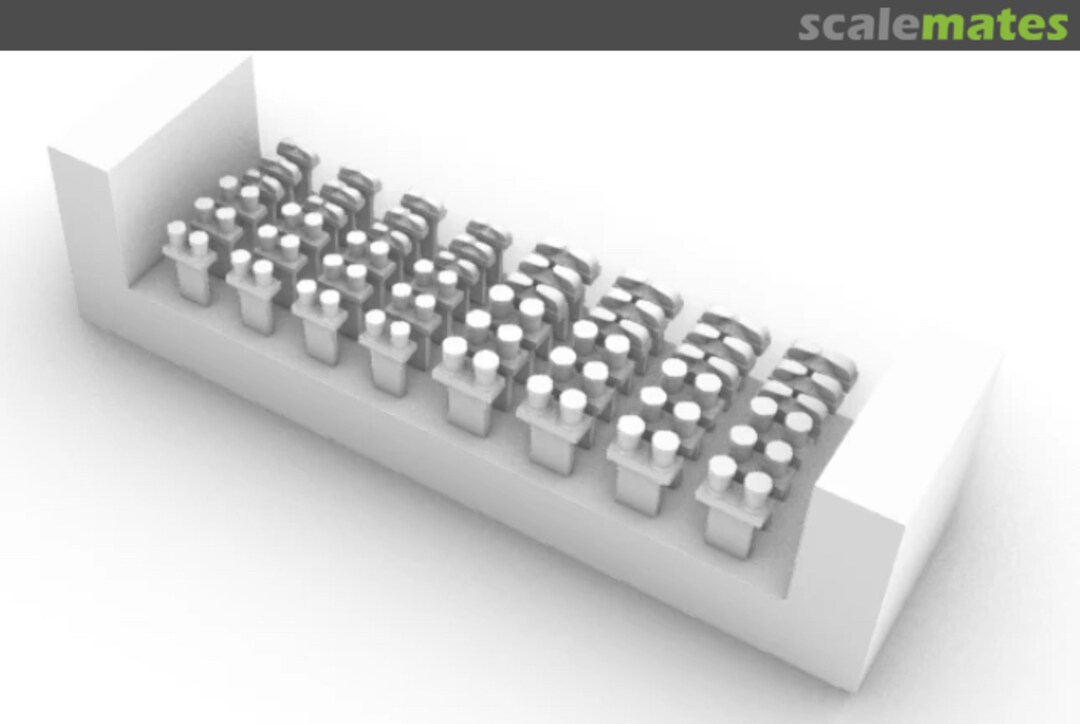 Boxart Bollards and chocks STA145 Starling Models Boxart Bollards and chocks STA145 Starling Models