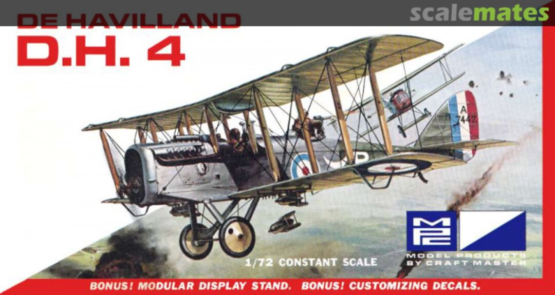 Boxart de Havilland D.H. 4 5003-50 MPC Boxart de Havilland D.H. 4 5003-50 MPC
