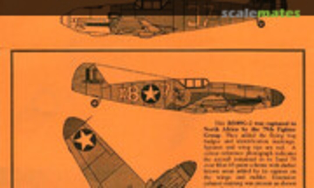 1:48 Captured Bf 109G-2 & Rumanian Bf 109E-3 (Ventura V4877) V4877