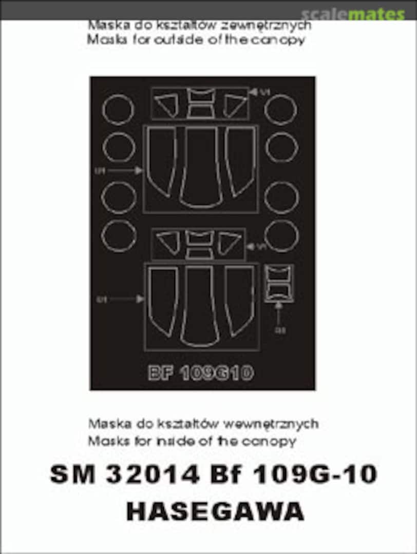 Boxart Bf 109G-10 SM32014 Montex Boxart Bf 109G-10 SM32014 Montex