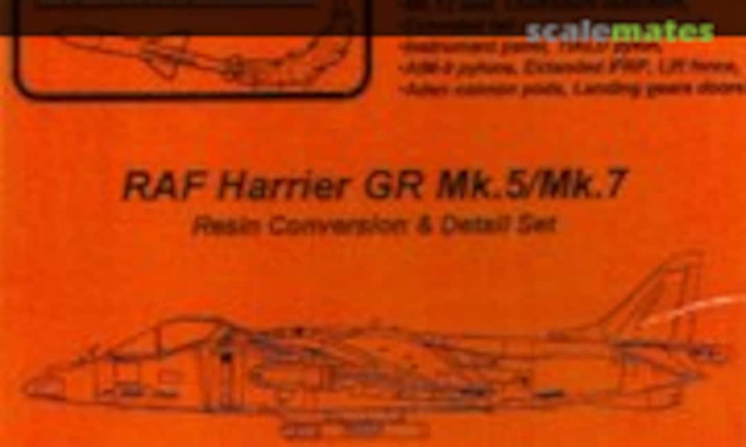 1:48 RAF Harrier GR Mk.5/Mk.7 (Amraam Line 48-102) 48-102