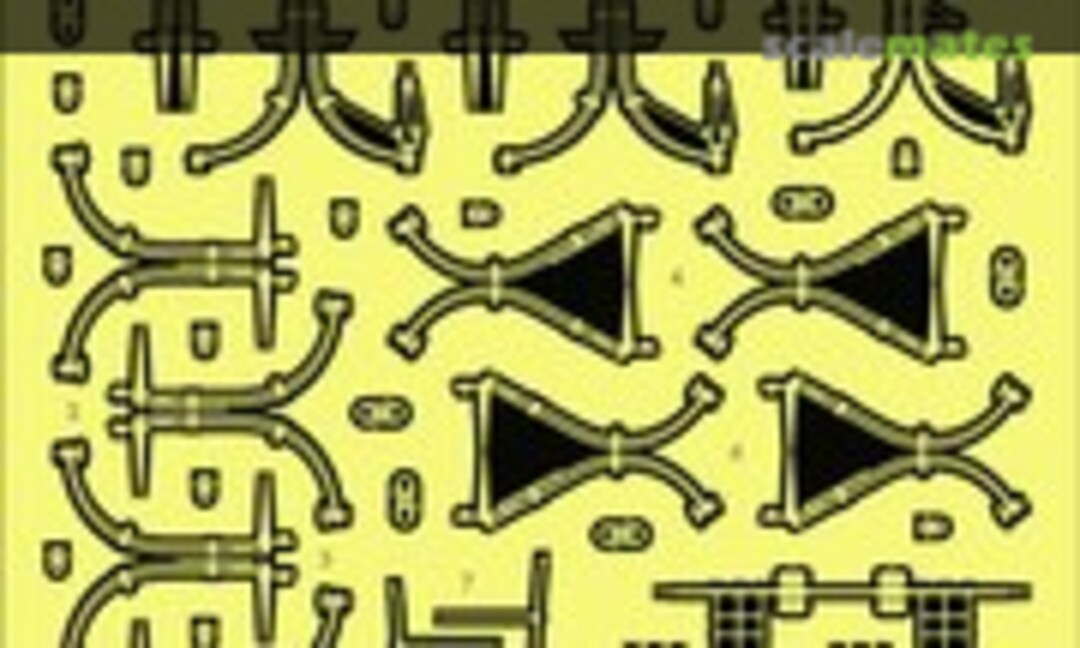 1:350 IJN Davits I (Outboard) (Rainbow Rb3535) Rb3535