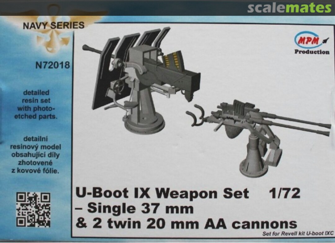Boxart U-Boot IX Weapon Set N72018 MPM Production Boxart U-Boot IX Weapon Set N72018 MPM Production