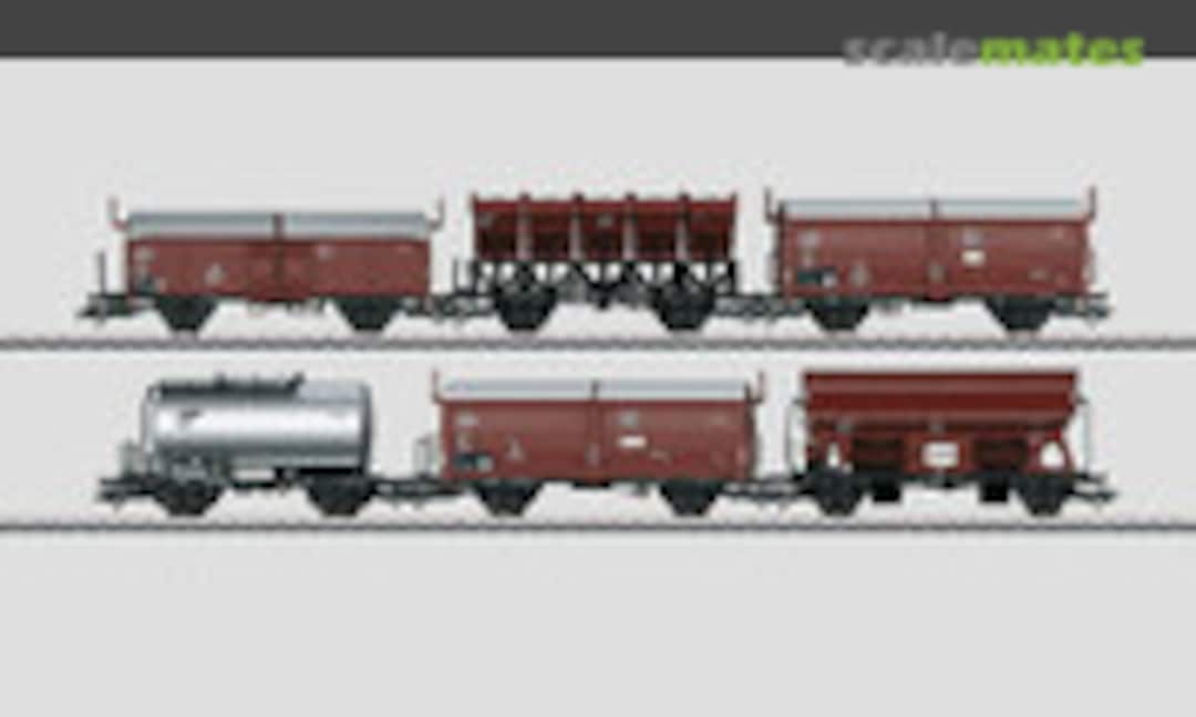 German freight car set, DB (Club Members) (Märklin 46199)