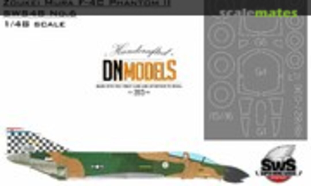 1:48 Canopy and Wheels Paint Masks for F-4C Phantom II 1/48 (DN Models 48/827-036) 48/827-036