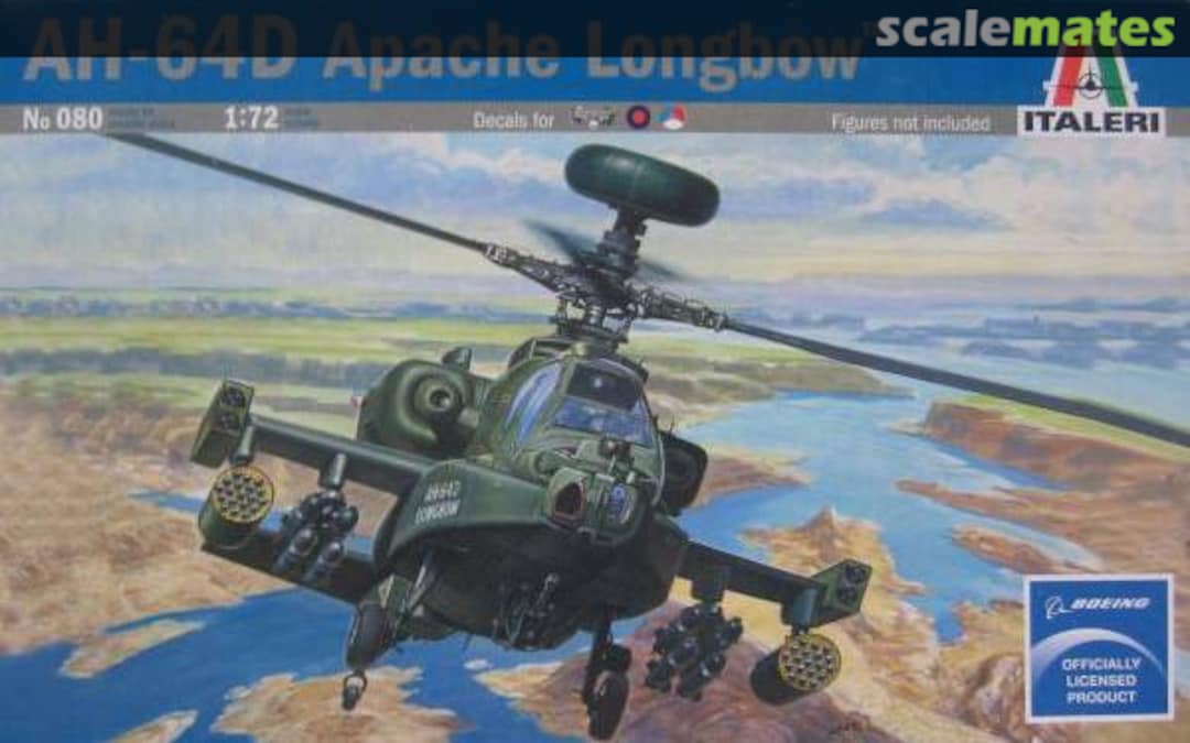 Boxart AH-64D Apache Longbow 080 Italeri Boxart AH-64D Apache Longbow 080 Italeri