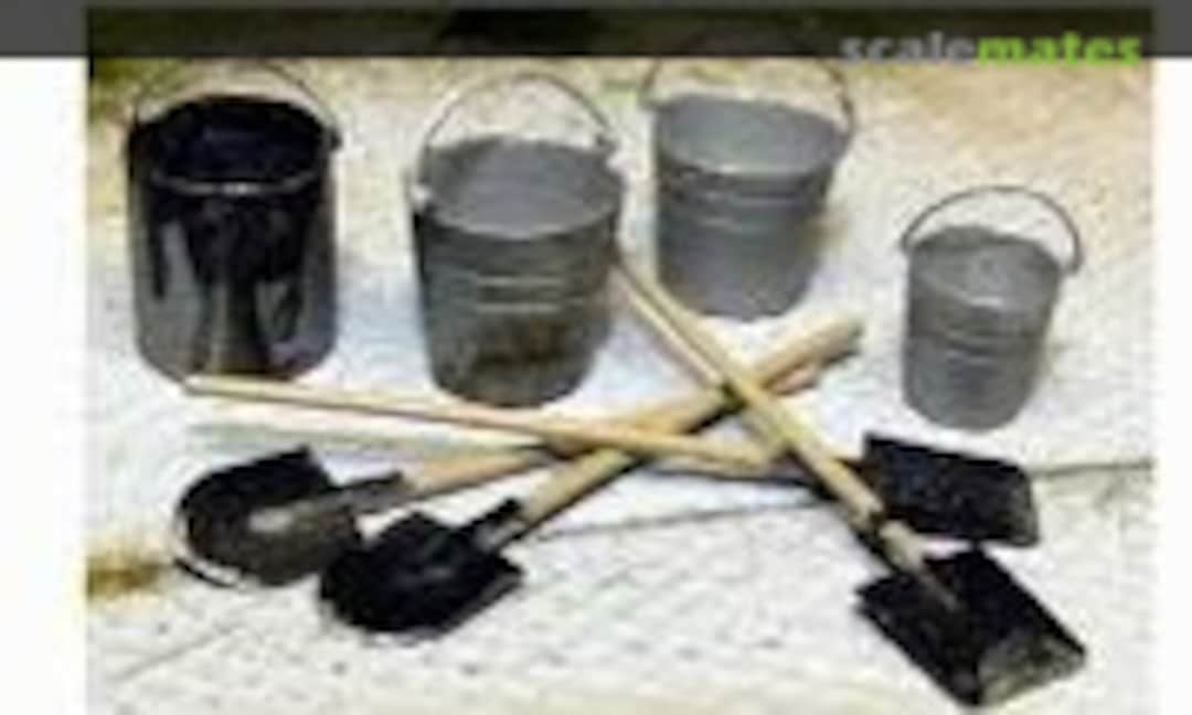 1:35 Buckets, shovels (DANmodels DM35503) DM35503