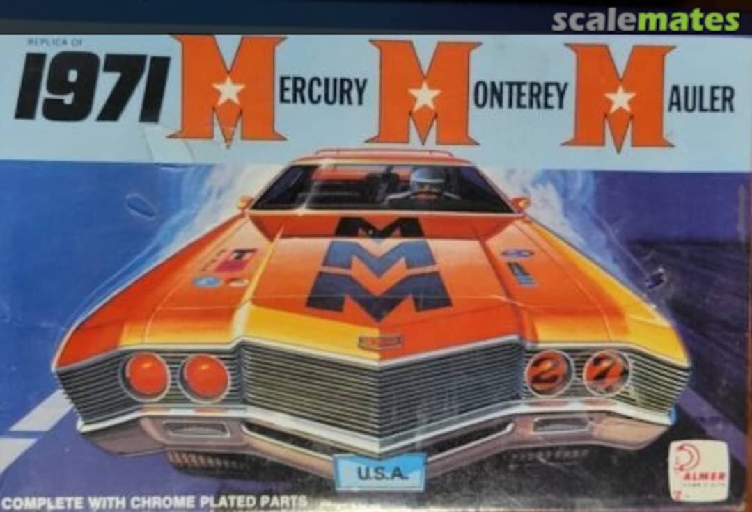 Boxart 1971 Mercury Monterey Mauler 7113-100 Palmer Plastics Boxart 1971 Mercury Monterey Mauler 7113-100 Palmer Plastics