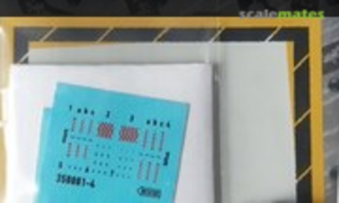 1:350 Mod. 3913 Russian tug vehicle (with 6 spoke wheels) (Rescue Models 350001) 350001