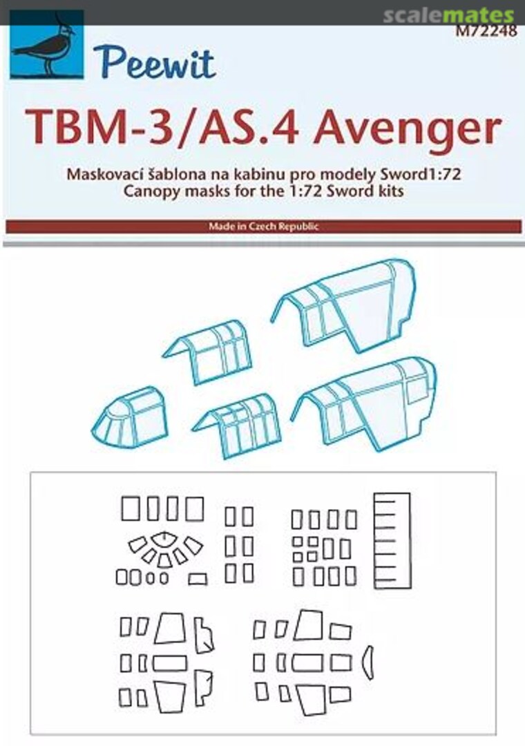 Boxart TBM-3S/AS.4 Avenger M72248 Peewit Boxart TBM-3S/AS.4 Avenger M72248 Peewit