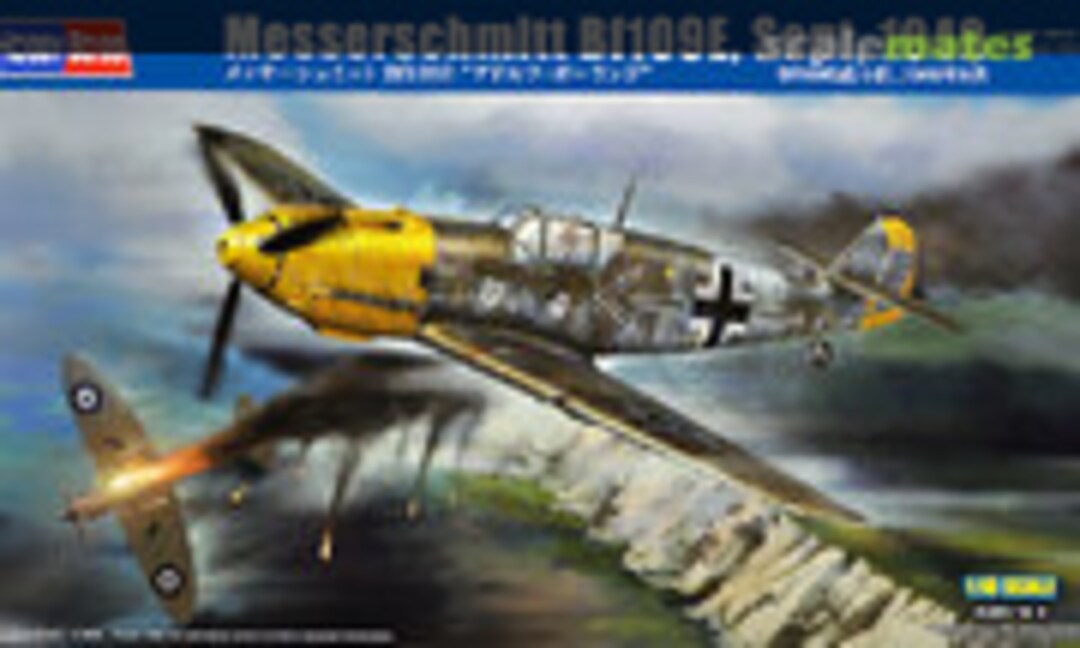 1:18 Messerschmitt Bf109E, Sept, 1940 (HobbyBoss 81809) 81809
