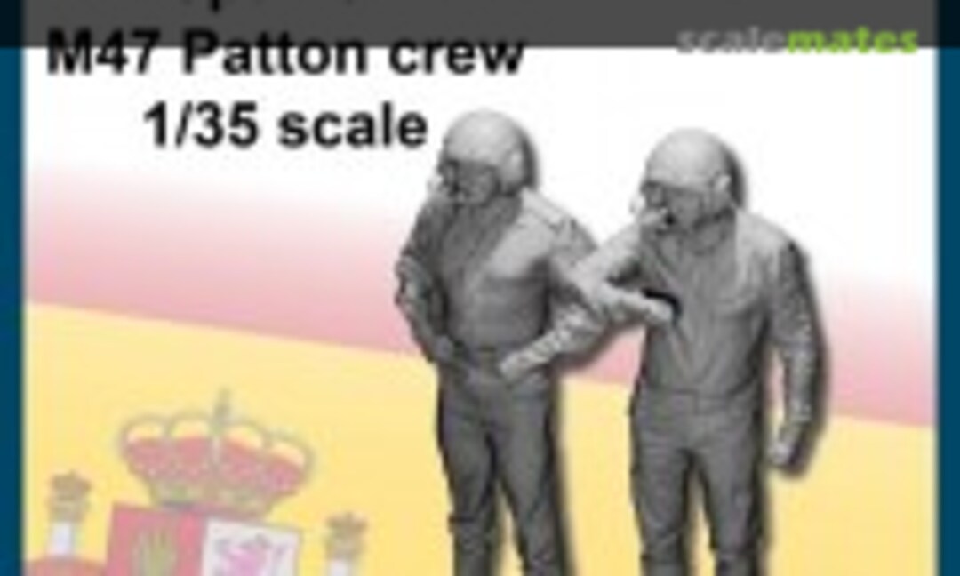 1:35 Spanish M47 Patton Crew (FC Model Trend 37311) 37311