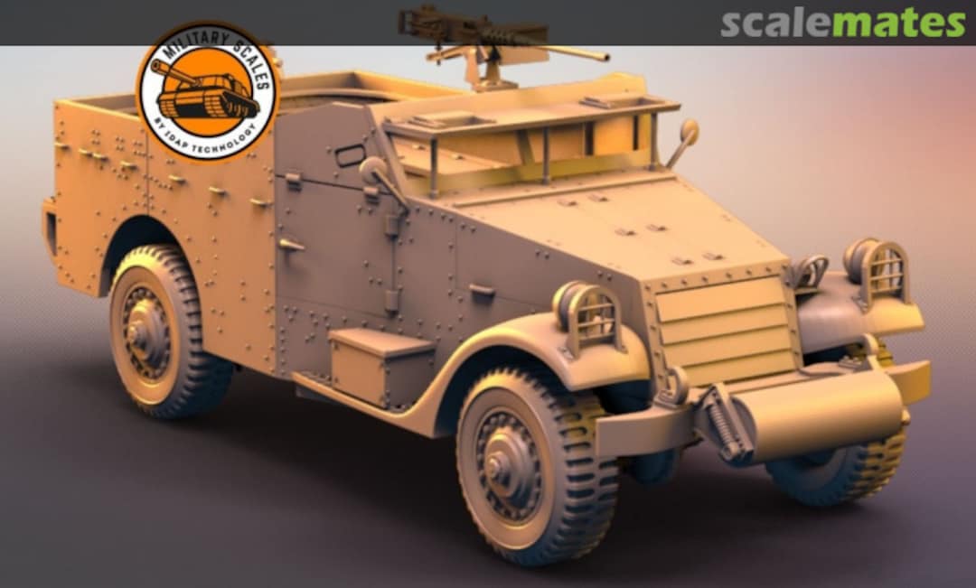 Boxart M3A1 Scout Car PD72341 Military Scales Boxart M3A1 Scout Car PD72341 Military Scales