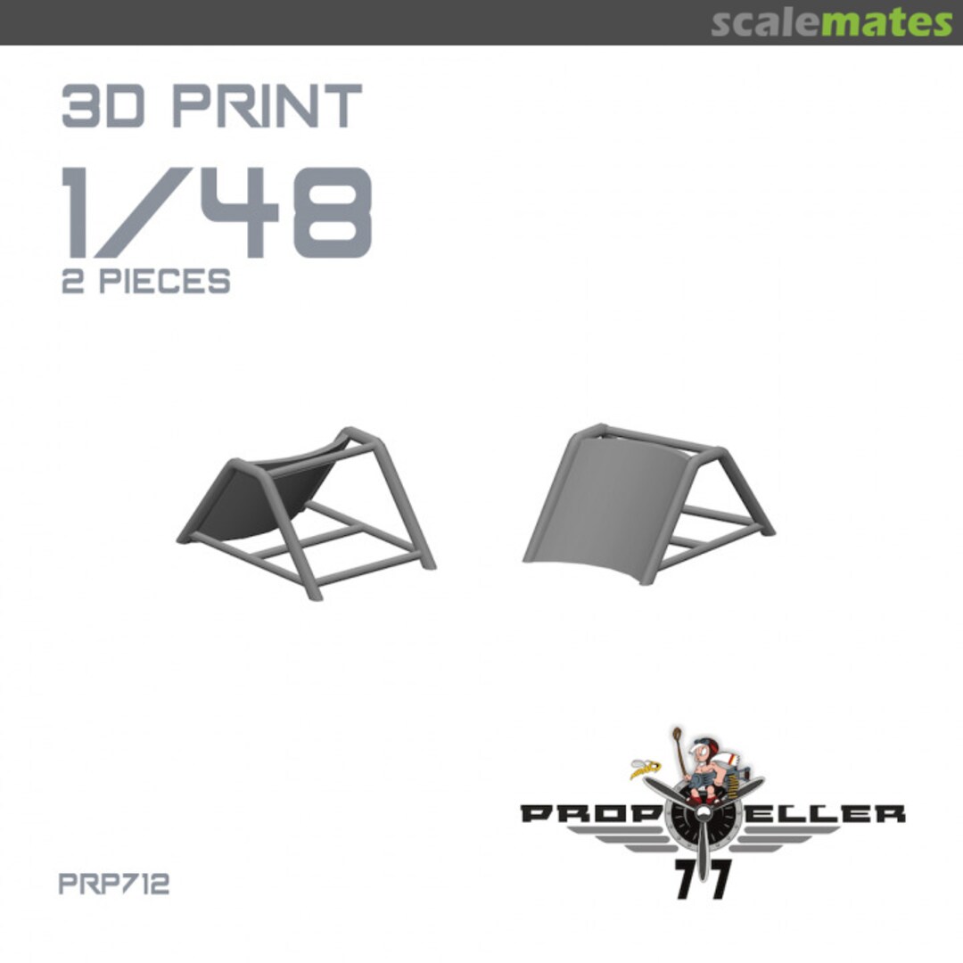 Boxart Luftwaffe Wheelchocks for BF110, Ju88 and He111 (2x) PRP712 77 Propeller Boxart Luftwaffe Wheelchocks for BF110, Ju88 and He111 (2x) PRP712 77 Propeller