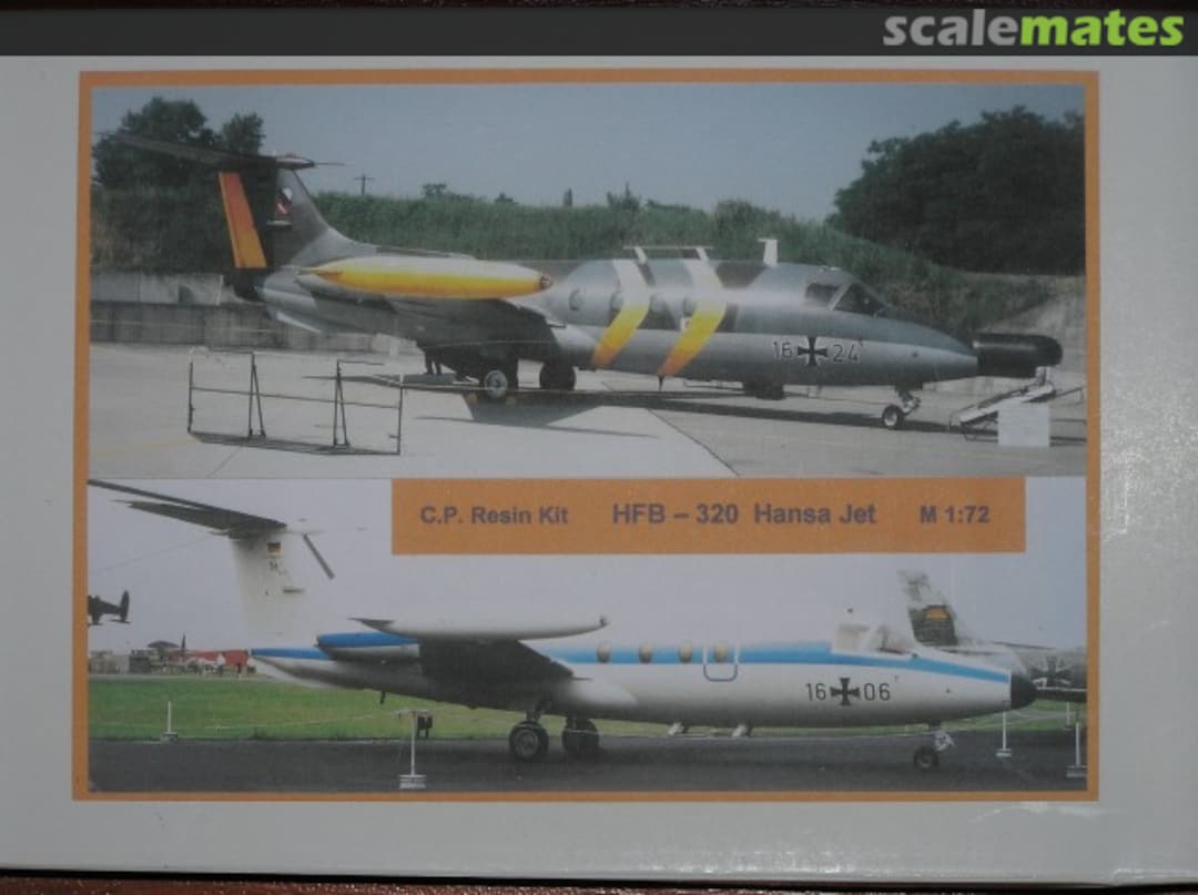 Boxart HFB-320 Hansa Jet CPR 44 Classic Plane Boxart HFB-320 Hansa Jet CPR 44 Classic Plane