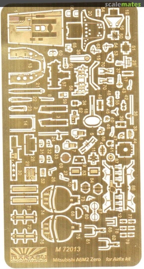 Boxart Mitsubishi A6M2 Zero M72013 Marabu Boxart Mitsubishi A6M2 Zero M72013 Marabu