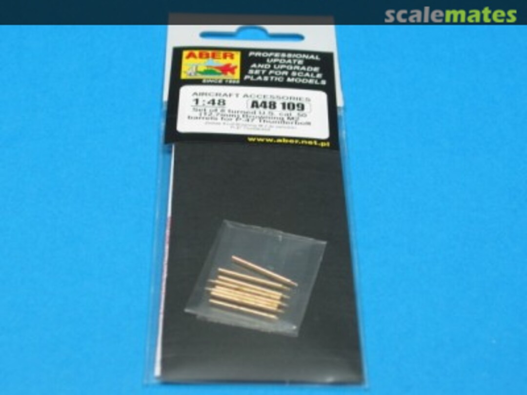 Boxart 8 US cal.50 Browning M2 barrels for P-47 A48109 Aber