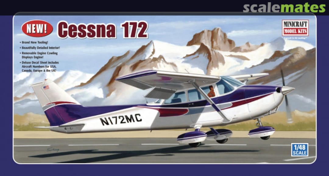 Boxart Cessna 172 11635 Minicraft Model Kits Boxart Cessna 172 11635 Minicraft Model Kits