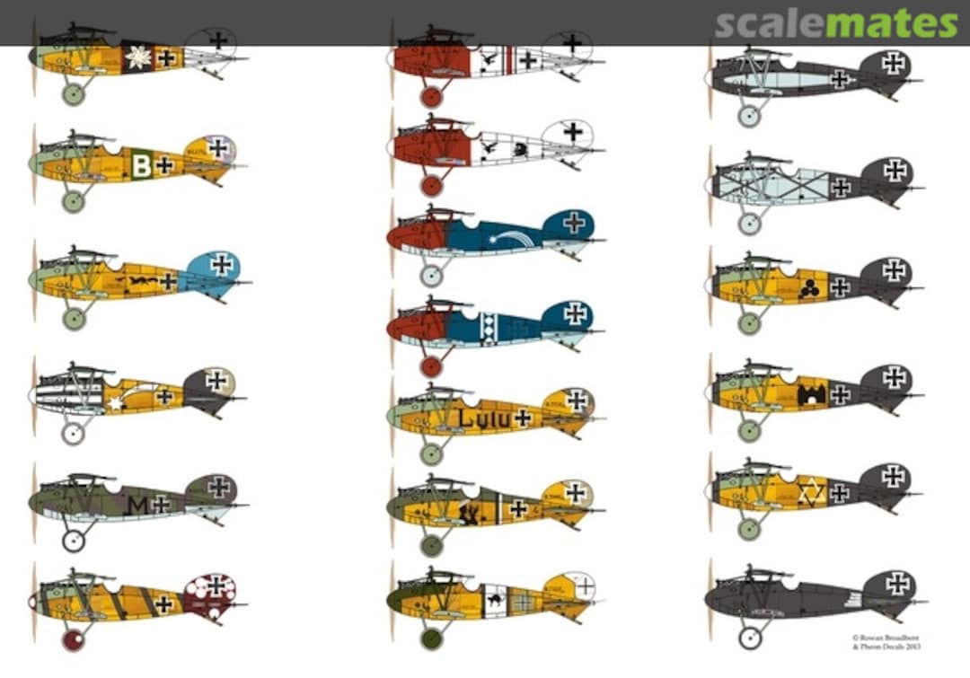 Boxart Albatros D.V/Va Selection 72013 Pheon Decals