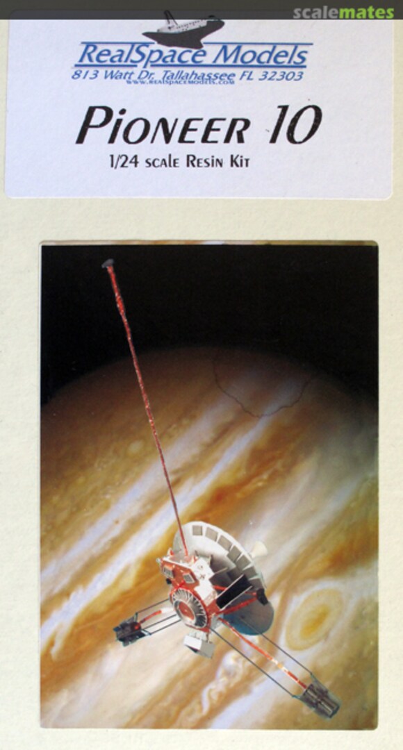 Boxart Pioneer 10  RealSpace Models