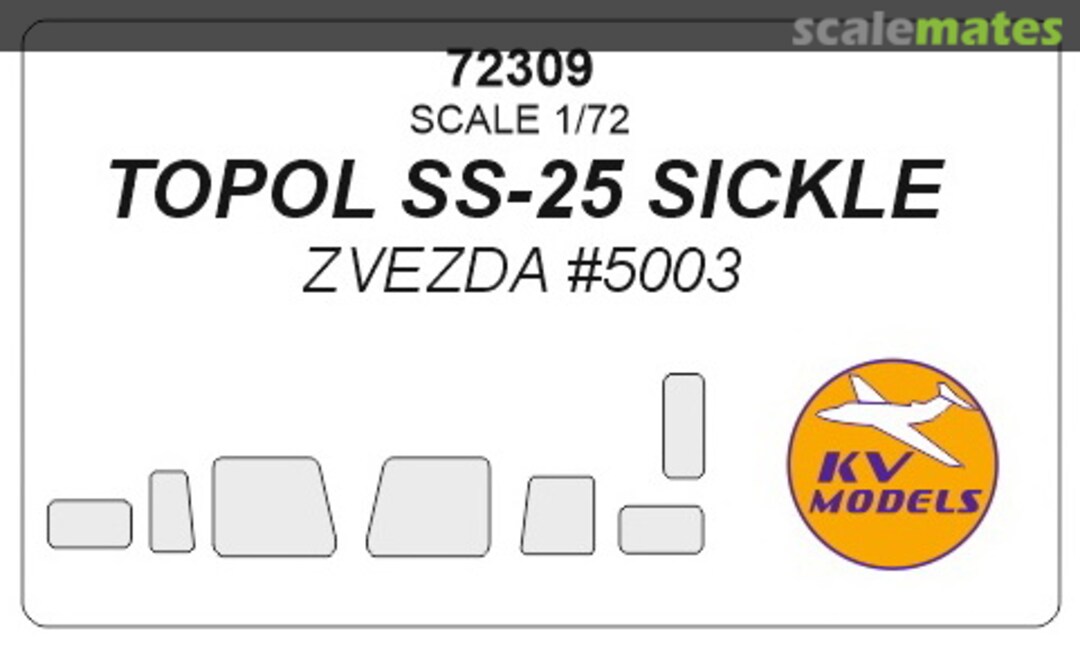 Boxart "TOPOL" SS-25 "SICKLE" 72309 KV Models Boxart "TOPOL" SS-25 "SICKLE" 72309 KV Models