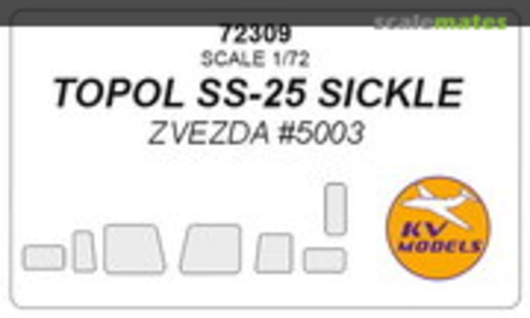 1:72 "TOPOL" SS-25 "SICKLE" (KV Models 72309) 72309