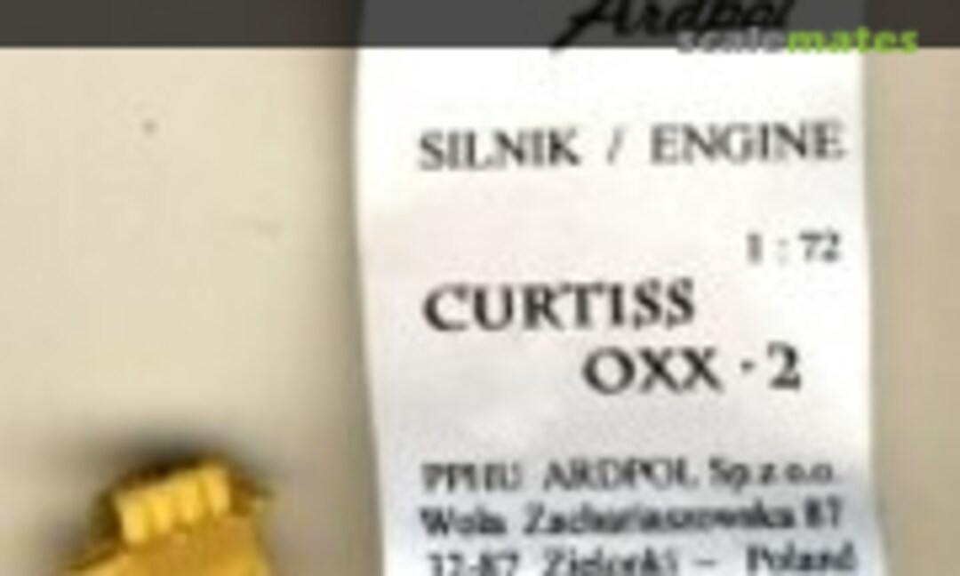1:72 Curtiss OXX-2 Engine (Ardpol AC-009) AC-009