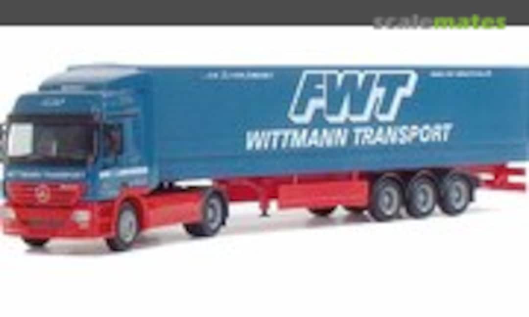 Mercedes-Benz Actros L Planen-Sattelzug &quot;FWT&quot; (Herpa 273961)
