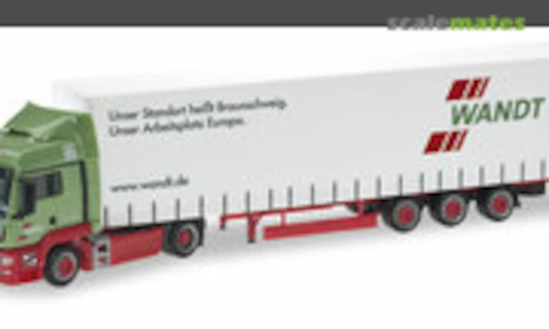 MAN TGS LX Lowliner-Sattelzug "Wandt / Büssing / Eintracht" (Herpa 913782)