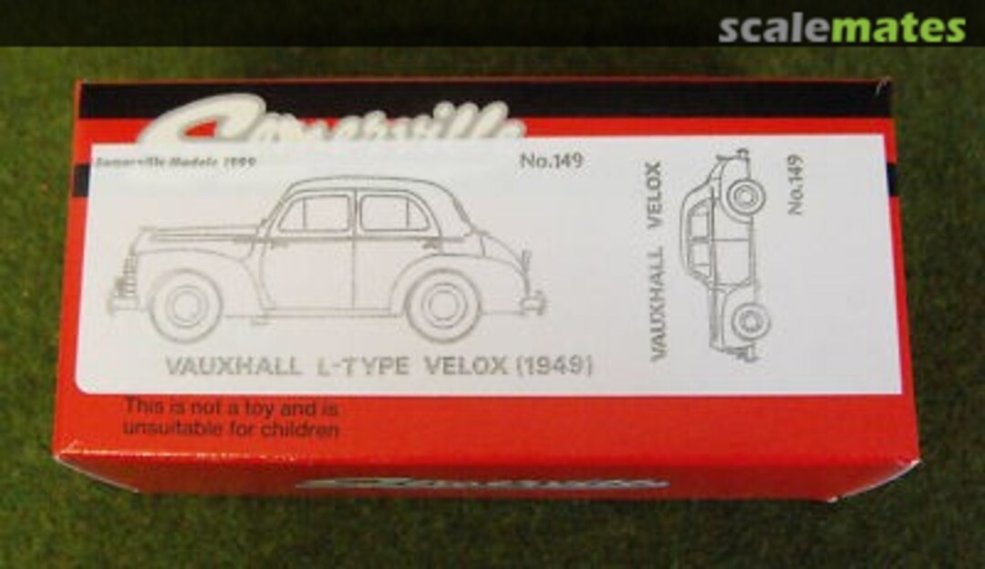 Boxart Vauxhall L-Type Velox 149 Somerville Models