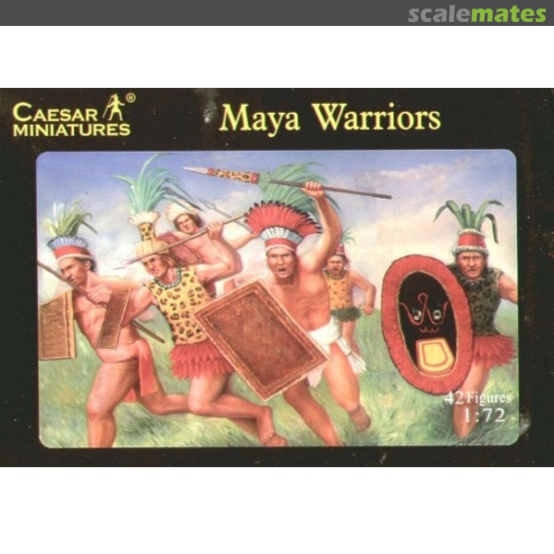 Boxart Maya Warriors H027 Caesar Miniatures Boxart Maya Warriors H027 Caesar Miniatures