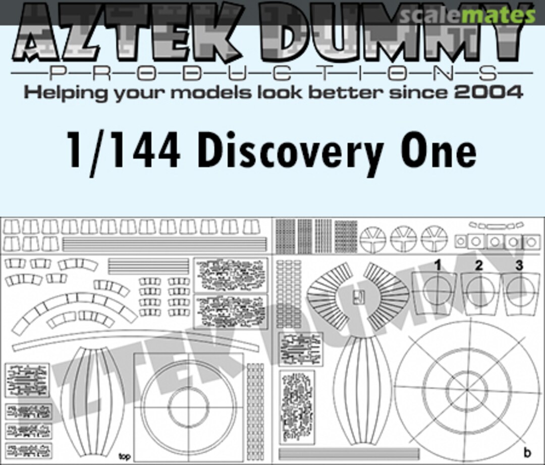 Boxart Discovery XD-1 Painting Mask AZD-50 Aztek Dummy Productions