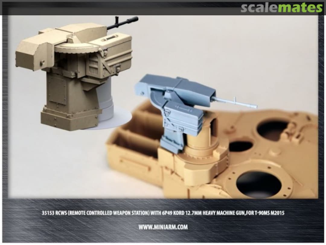 Boxart RCWS with 6P49 KORD 12.7mm Heavy Machine Gun B35153 Miniarm Boxart RCWS with 6P49 KORD 12.7mm Heavy Machine Gun B35153 Miniarm