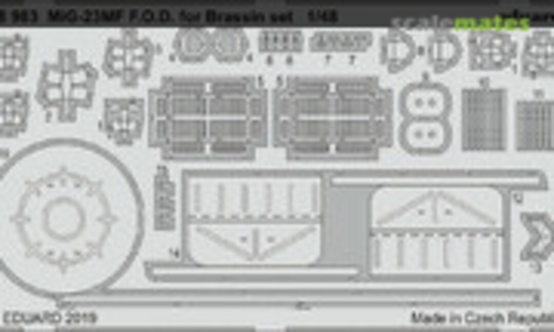 1:48 MiG-23MF F.O.D. for Eduard Brassin set (Eduard 48983) 48983