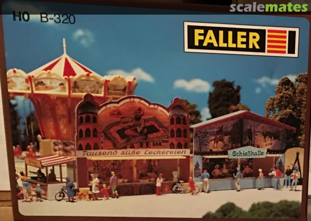 Boxart Kirmesbuden B-320 Faller Boxart Kirmesbuden B-320 Faller