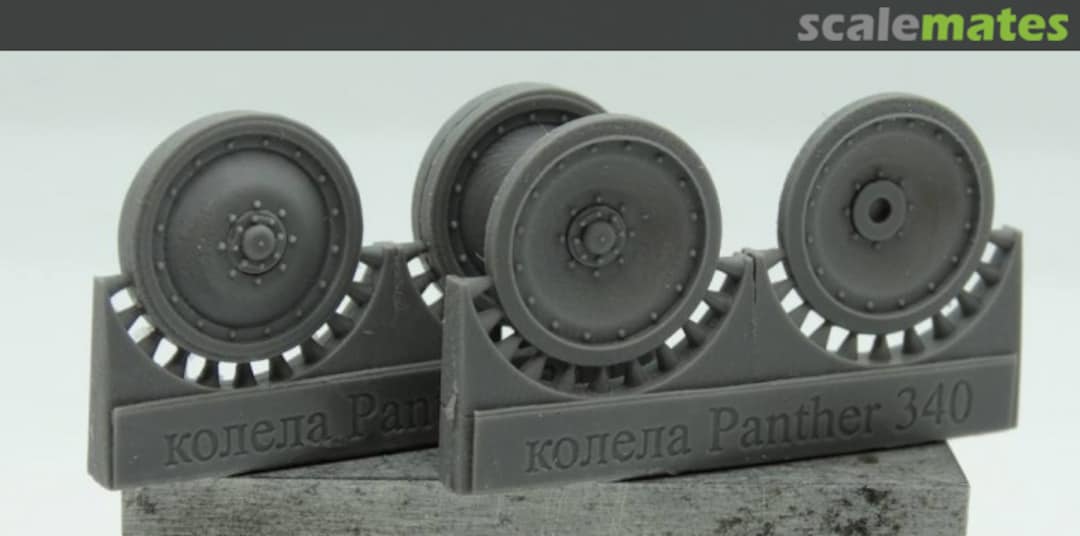 Boxart Wheels for Pz.V Panther, with 16 rivets S72340 OKB Grigorov Boxart Wheels for Pz.V Panther, with 16 rivets S72340 OKB Grigorov
