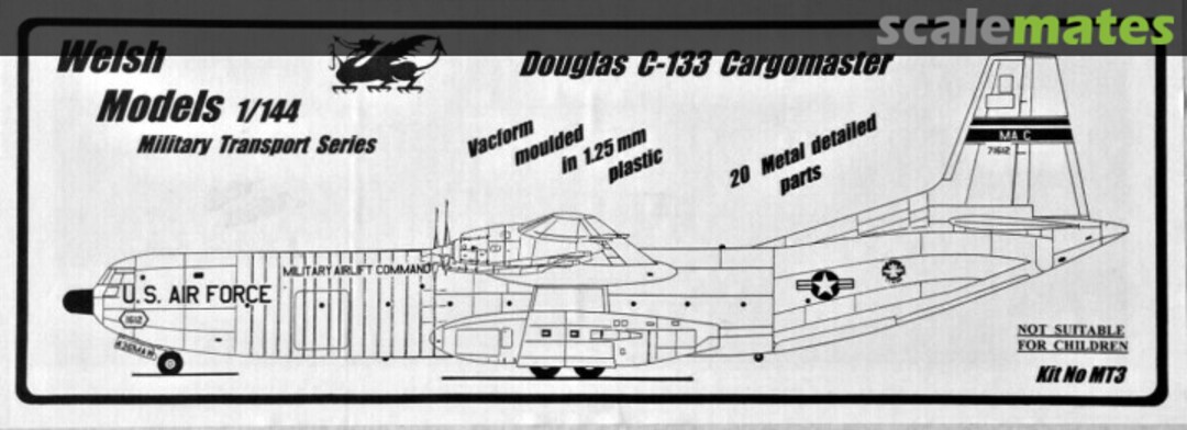 Boxart Douglas C-133A Cargomaster MT03 Welsh Models