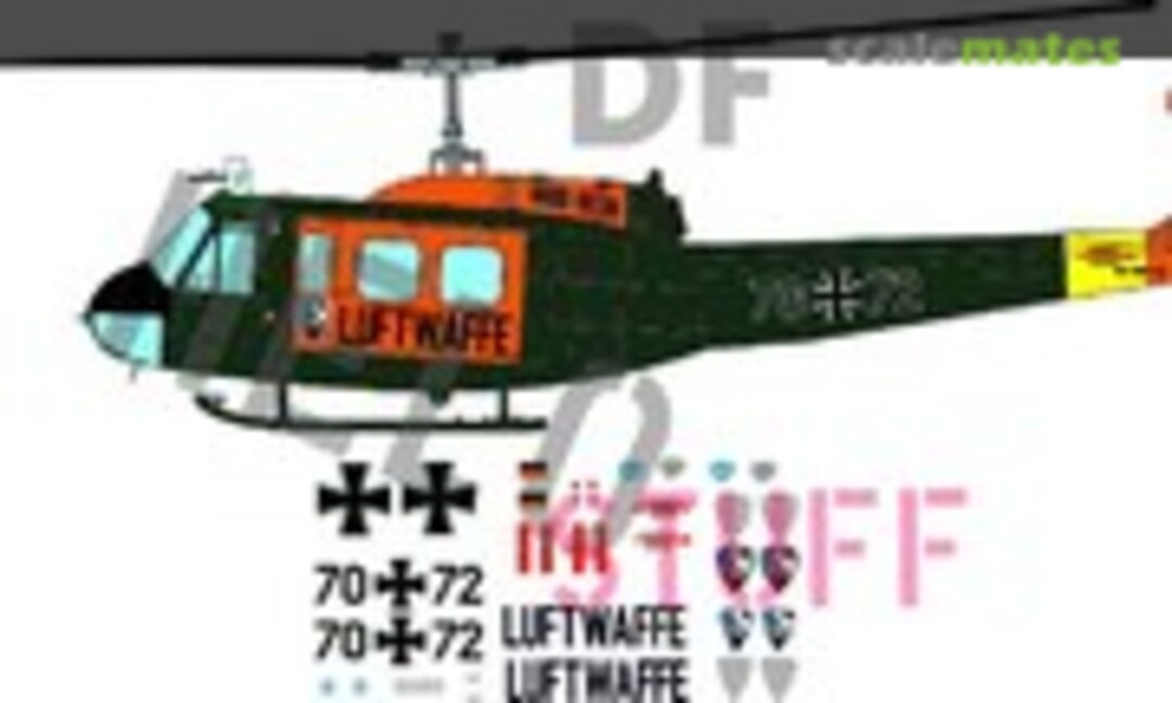 1:48 Bell UH-1D "HTG Special - Schulanstrich" (DF HeloStuff DF31048) DF31048