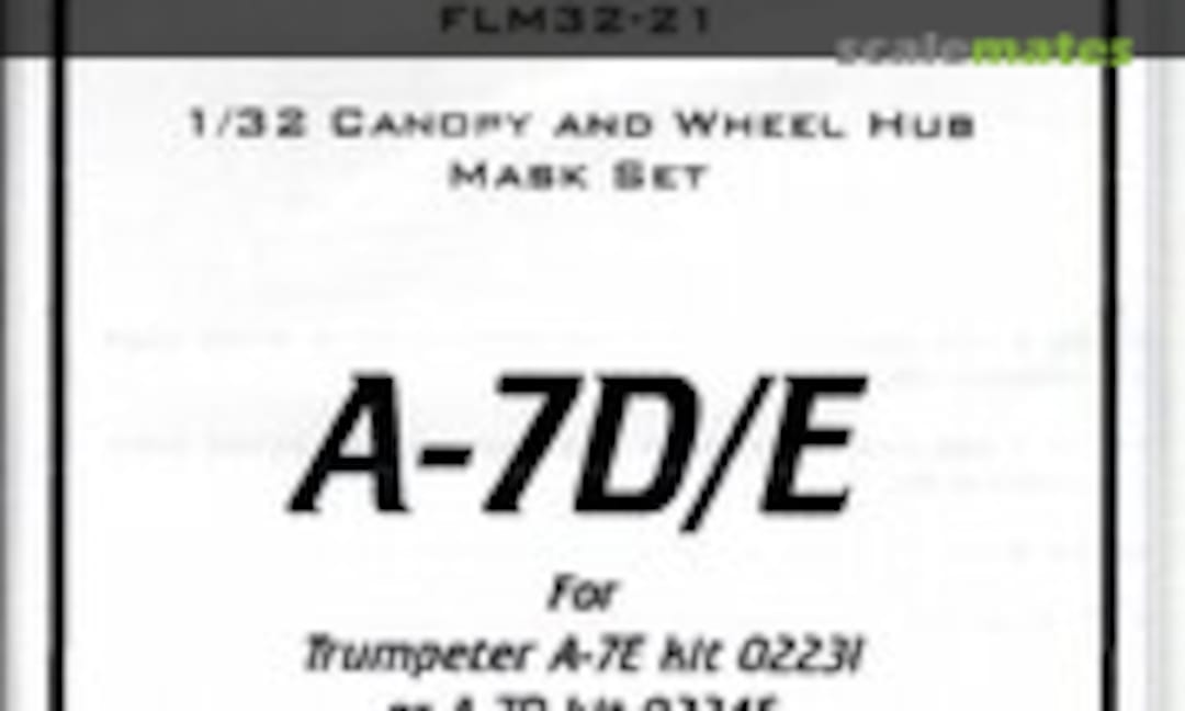 1:32 Vought A-7D/E (Flying Leathernecks FLM32-21)