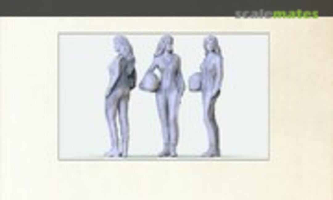 1:72 Girl pilot in VKK-6M Flight Suit (Seal Model Kit SMK72010) SMK72010