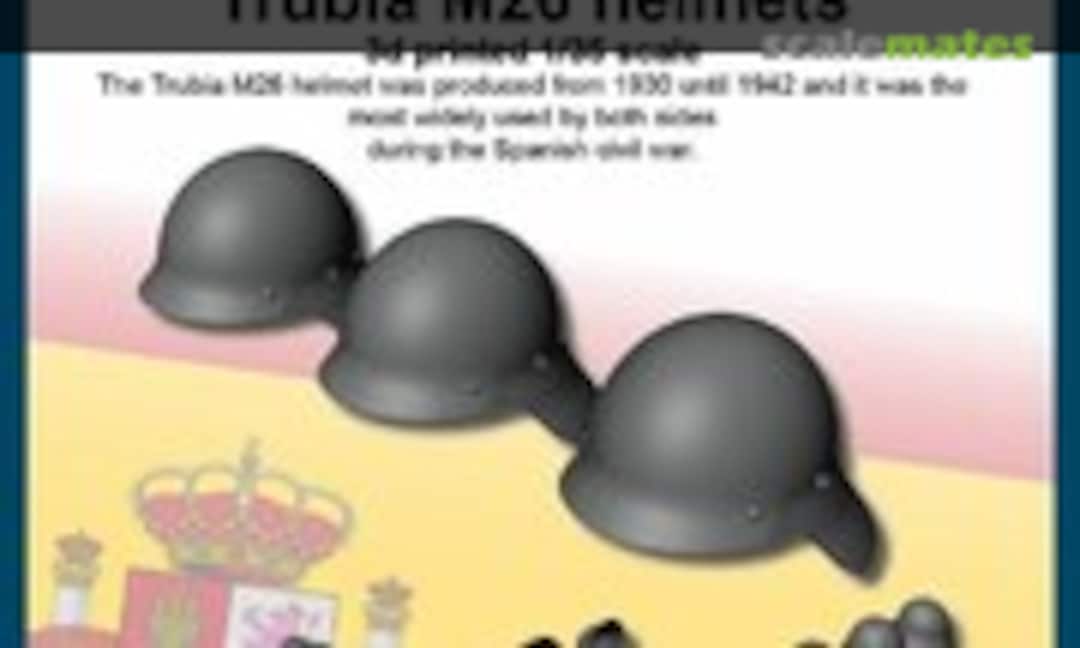 1:35 Trubia M26 Helmets (FC Model Trend 35929) 35929