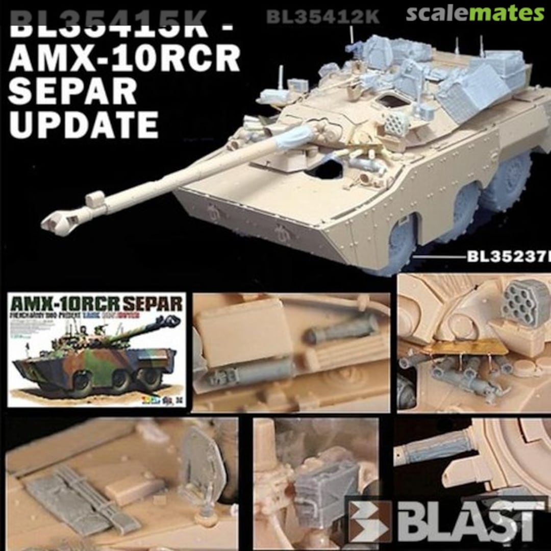Boxart AMX-10RCR SEPAR update set BL35415K Blast Models Boxart AMX-10RCR SEPAR update set BL35415K Blast Models