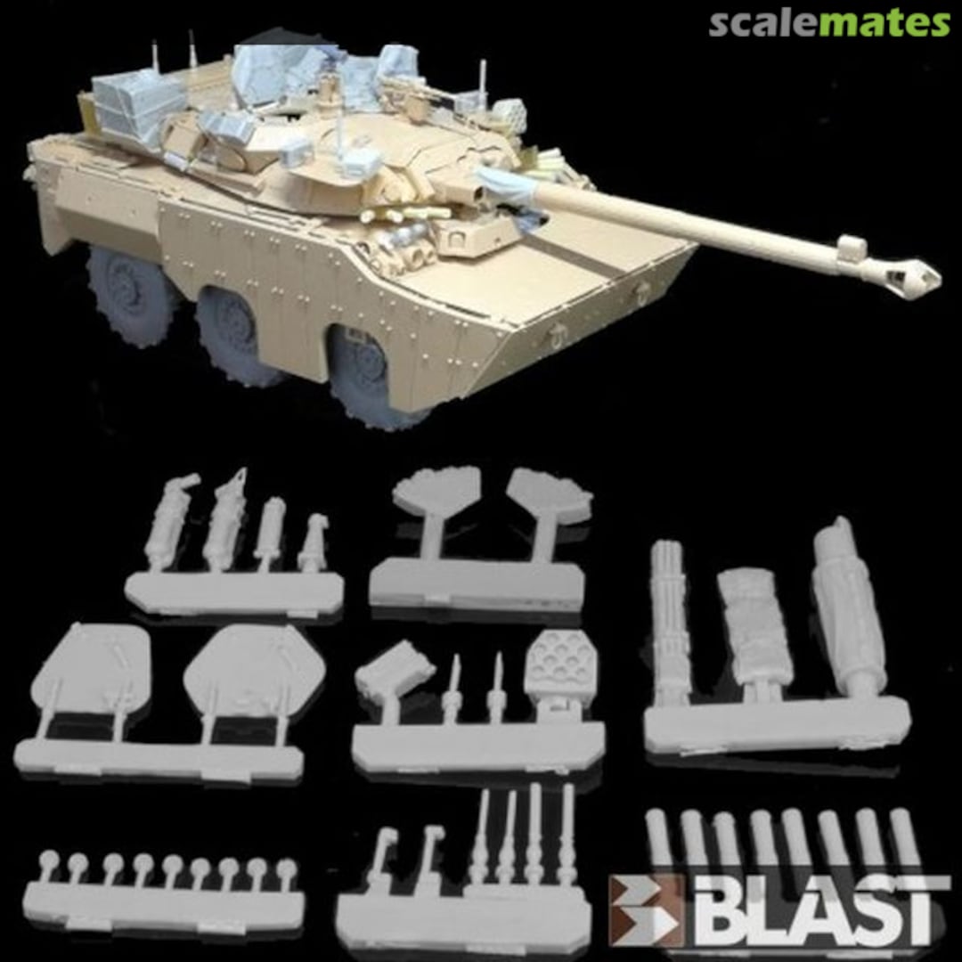 Contents AMX-10RCR SEPAR update set BL35415K Blast Models Contents AMX-10RCR SEPAR update set BL35415K Blast Models