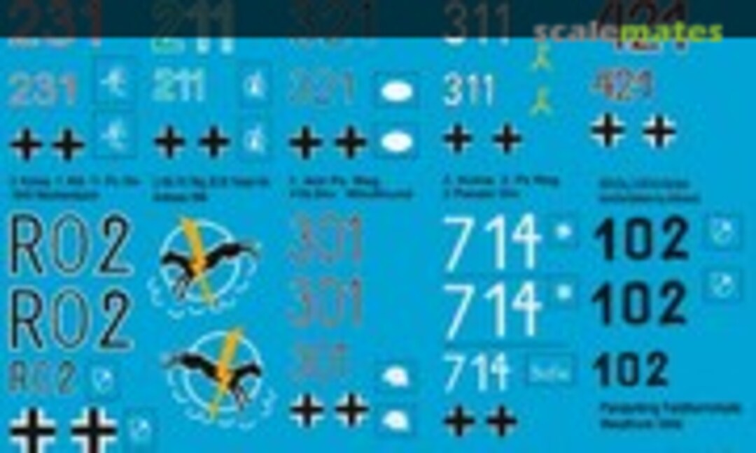 1:48 Panther Panzer (Peddinghaus-Decals EP 1022) EP 1022