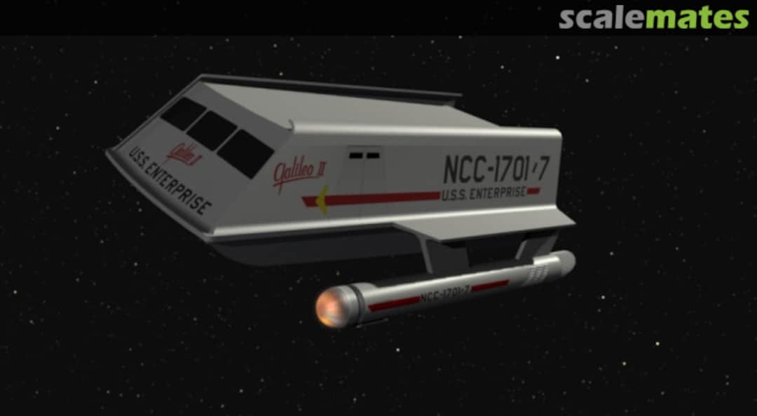 Boxart Shuttlecraft Galileo TOS Garage Kit Boxart Shuttlecraft Galileo TOS Garage Kit