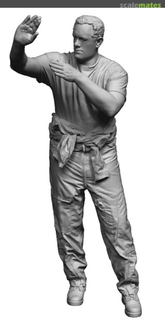Boxart Modern liner pilot in US flight suit, tied at waist, preparing for warbird show 480226 Reedoak Boxart Modern liner pilot in US flight suit, tied at waist, preparing for warbird show 480226 Reedoak