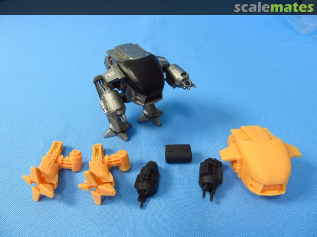 Boxart Fighting robot D-209 MDR3522 Metallic Details Boxart Fighting robot D-209 MDR3522 Metallic Details